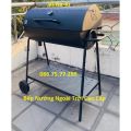 Bếp nướng bbq thùng phi, bếp nướng than hoa ngoài trời, bếp nướng inox sân vườn cao cấp, bếp nướng nắp đậy giá rẻ,. 