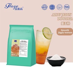 Flago Halal Instant Grass Jelly Powder 1KG For Dessert & Drink Serbuk Cincau Pudding Powder