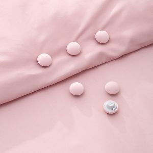 4pcs Macaron Mushroom Quilt Cover Clip Non-slip Bedspread Blanket Clip Bed Sheet Clip Household Simple Anti-running Device