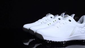 AU Golf shoes mens and womens breathable with automatic rotating laces casual style available in couples sizes with fixed studs mens and womens athletic shoes