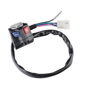 Waterproof Universal Motorcycle Headlight Switches With Ignitions Control ABS Construction Suitable For Dirt Bike Models