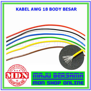 kabel Awg 18 Original Body Besar Jual Ecer Per 5 Meter