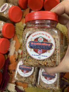 Chẩm chéo tây bắc (hộp 160g) muối chẩm chéo gia vị chấm tẩm ướp gia vị mướng lay hàng loại 1 thơm ngon chất lượng đặc sản tây bắc