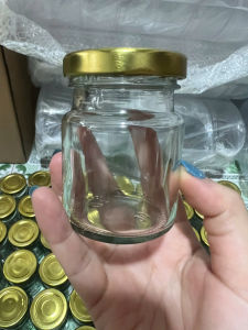[Combo 10cái] Hũ thủy tinh 70ml/100ml/150ml đựng Yến chưng/sữa hạt/sữa chua kèm nắp chắc chắn