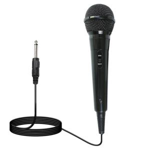 Dynamic Wired Microphone with 200cm Cable ON/Off Switch Handheld Microphone for Karaoke Singing Speech Wedding