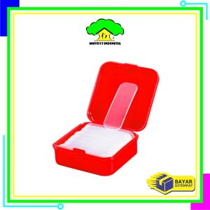 MI-C904 Sticker Double Tape Box Mini Isi 60pcs Lakban 2 Sisi Serbaguna / Double Tape Nano Tape