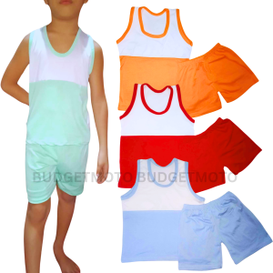COMBI SANDO SHORTS TERNO FOR BABY BOYS Comfy Elegant Color Terno for Baby Toddler Outfit Terno Fits Newborn To Teens
