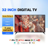 FPS LED TV 32 24 19 Inches HD LED TV Frameless Flat Digital TV FHD 4K UHD /AV/VGA/USB/HDMI  Televisions