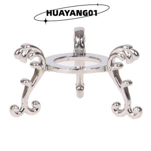 HUAYANG01 [2023 new HOT FASHION] Đế đỡ trứng đá quý trưng bày mạ vàng giá đỡ quả cầu pha lê đồ trang trí