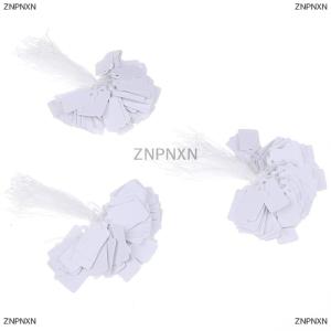 [COD] ZNPNXN 300pcs LABEL Tie String strung ticket เครื่องประดับสินค้าแสดงราคาแท็ก