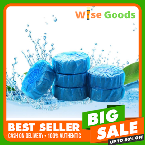 Blue Bubble Toilet Bleach Cleaner Restroom Bathroom Deodorizer Automatic Flushing Toilet Sanitizer (10pcs)