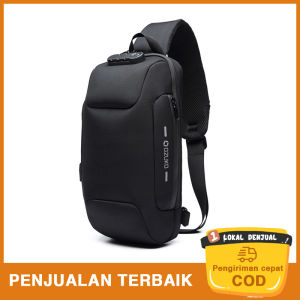 Tas Selempang Taktis untuk Pria: Tas Travel Oxford Kain Tahan Air