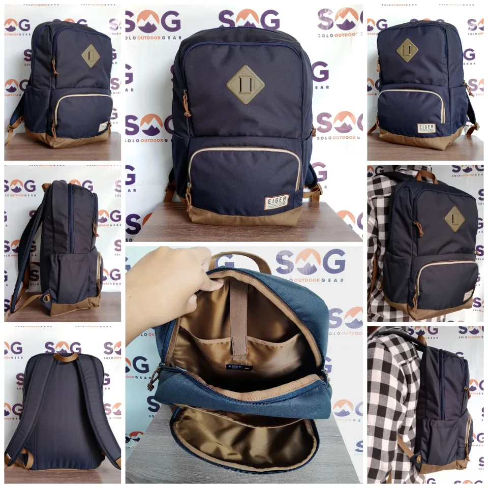 Tas Punggung EIGER Classhall Pack 20L Backpack 100% Tas Polyester