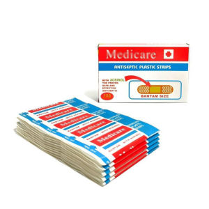100PCS/BOX Band Medical Plaster Strips 100pcs Adhesive Antiseptic Bandage Band Aid First Aid Kit
