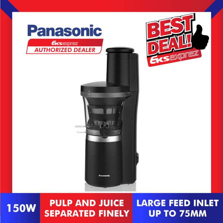 Panasonic MJL700 SLOW JUICER (150W) 75mm Tube MJL700KSK Lazada