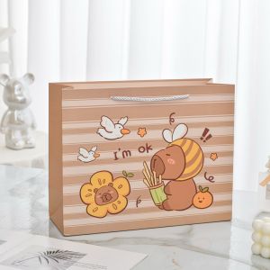 Paperbag Capi Bara Baby Wawa Tas Kado Ulang Tahun Lucu