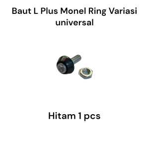 Baut L variasi warna plus ring variasi monel harga satuan Universal