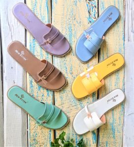 Sandal Flat Wanita / Sandal Teplek Wanita / Sandal Murah Bisa Cod Frea 03