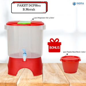 INDRA Dispenser Air Minum Plastik volume 9Liter/DcpSb11/Tempat Air Minum/DRINK JAR