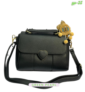 GP-35  Green Pearl Tas Wanita Hand Bag Women Selempang Wanita Tas Bepergian Berkapasitas Besar tas import