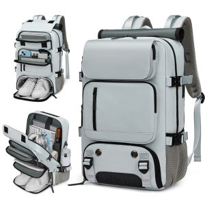 SEA CHOICE Ransel berkapasitas tinggi multi-fungsi dengan kompartemen sepatu & port USBwaterproof