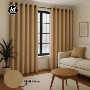 Gorden Jendela / Gorden Pintu Minimalis Blackout POLOS T200