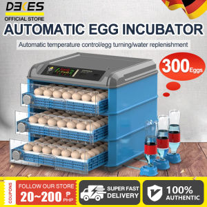 DEKES 300 egg incubator fully automatic All-in-one hatching and brooding machine Automatic egg incubator Automatic temperature and humidity adjustment Multifunctional One-click incubation
