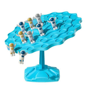 Alphar Toys 60PCS Stackable Balance Tree Toy Thinking Puzzle Toys Learning Math Kids Plays Family Gatherings Party