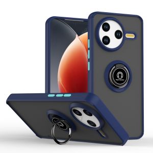 For POCO F7 Pro 5G Case Matte Armor Shockproof Ring Holder Case For Xiaomi Mi Poco F7Pro Camera Lens Protection Cover