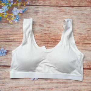 Áo lá áo lót lá vải bé gái học sinh cấp 1 cấp 2 cấp 3 có mút áo ngực bé gái SAKI AOLA35