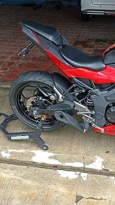 Knalpot Racing Underbelly Ninja Mono RR SL CBR 250 R Suara Standar