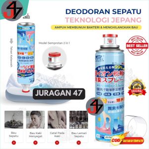 Juragan 47 - Spray Penghilang Bau Sepatu Spray Sepatu Anti Bau