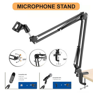 Popcorn NB35 Adjustable Microphone Suspension Boom Arm Stand Microphone Stand/Phone Holder