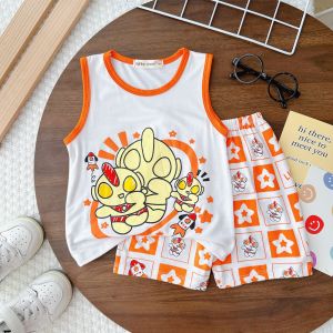 Bộ Quần Áo Ba Lỗ Trẻ Em Hiệu Minky Mom Vải Thun Lạnh Mềm Mát Phối Màu Dễ Thương Hình In Ngộ Nghĩnh Cho Bé 8-27kg BL-IN45