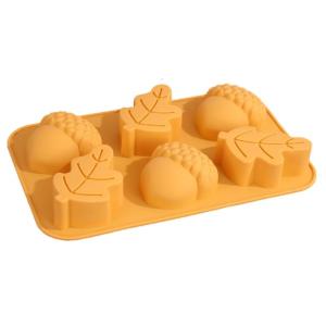 Silicone Chocolate Moulds Pinecone Candy Molds Fondant Cake Cupcakes Decorating Pumpkin Baking Mould for Sugarcrafts DIY