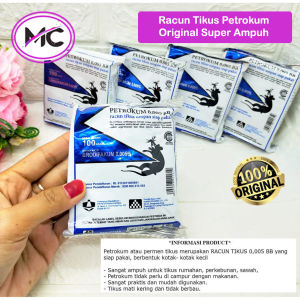 Racun Tikus Super Ampuh Mati di Tempat Mati Kerint Tidak Berbau Racun Tikus Petrokum Original Umpan Pembasmi Hama Tikus Asli