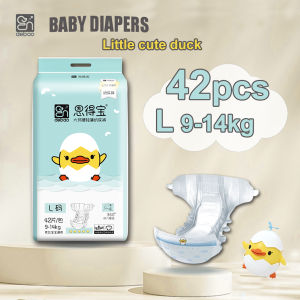 Endebao ผ้าอ้อมเด็ก Small-6XL นุ่มพิเศษและ PH-Balanced 800มล. ดูดซึมสูงป้องกันการรั่วซึมกางเกงผ้าอ้อมระบายอากาศได้ดี (S-4XL/5XL/6XL)