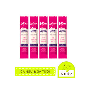 [Combo 5 - 10 - 15 Tuýp] Súp Thưởng LaPaw Gourmet Cho Mèo Mọi Lứa Tuổi Tuýp 12g