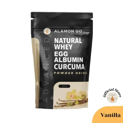 Minuman dengan Konsentrat Whey Protein 6x Minum | Alamon GO | Konsentrat Whey + Albumin + Temulawak | Ribuan Ulasan