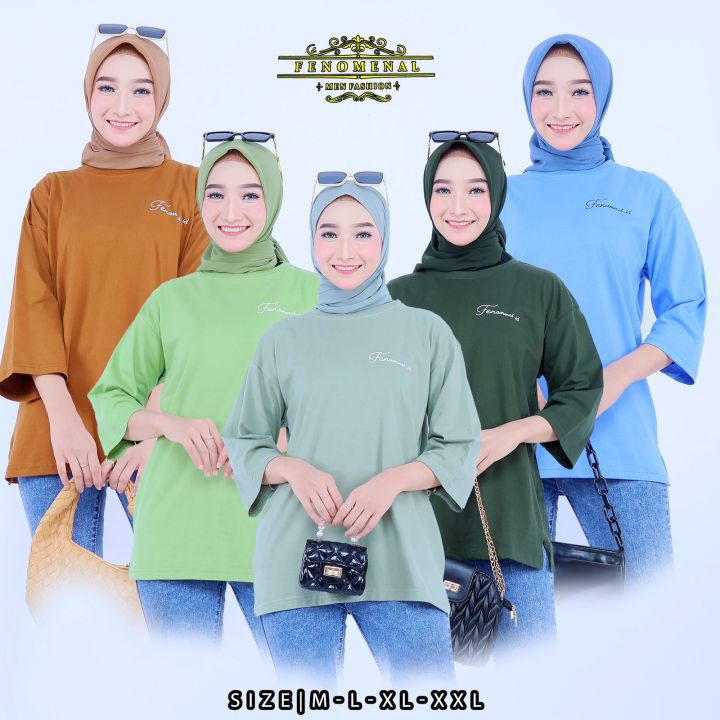 baju kaos hijab
