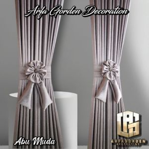 Paket Kombo Gorden KupuKupu Blackout Sudah Termasuk Stik