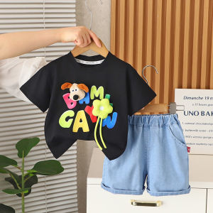 ชุดไทยเด็กชายชุดเสื้อผ้าเด็กผู้ชายชุดเสื้อยืดเด็กผู้ชายชุดเซตเด็กผู้ชายเสื้อผ้าเด็กผู้ชายเสื้อผ้าเด็กผู้ชาย 2 ขวบ 1 ขวบ