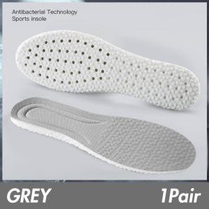 Sport Shock Absorption Soft Insoles for Men and Women Breathable Elastic Running Shoes Pad Inserts