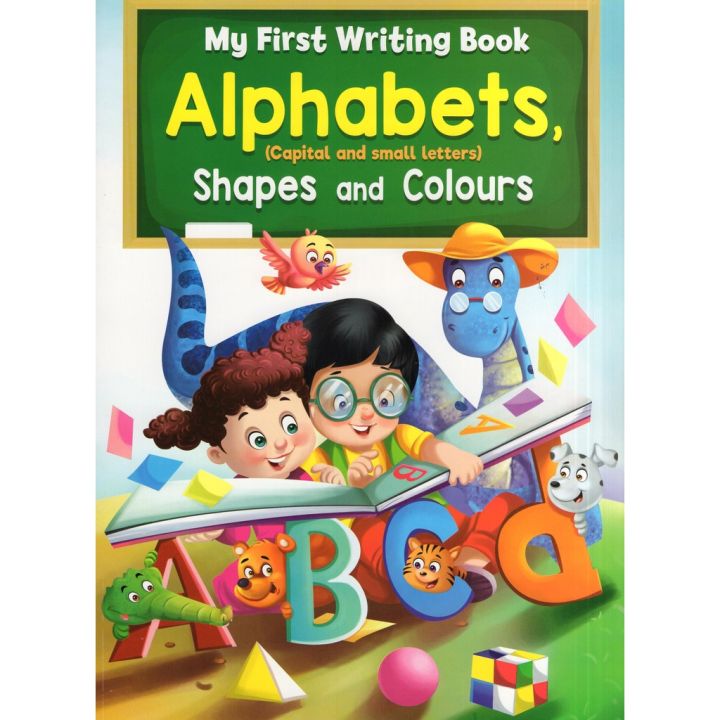 MY FIRST WRITING BOOK ALPHABETS SHAPES AND COLOUR | Lazada
