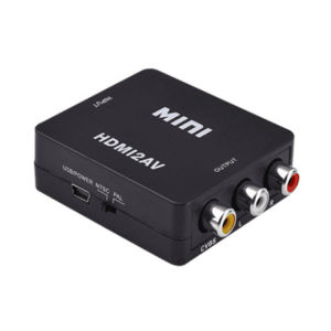 HDMI TO AV (RCA) Converter AV/CVBS Adapter HD 1080P Mini HDMI2AV Video Converter Scaler Adapter
