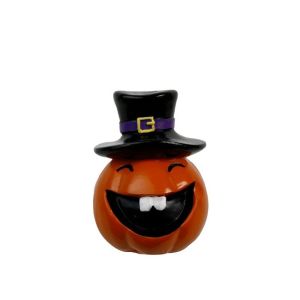 DJRGS Resin Pumpkins Figurine Cartoon Stacked Halloween Miniature Spooky Car Decor Lightweight 3D Printed Statue Dashboard