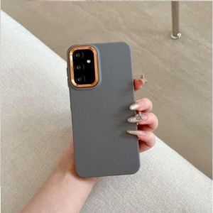 Soft Case Silikom PREMIUM Luxury leather Chrome Camera Kulit Kompatibel Untuk Poco F6 5G Poco X5 5G Poco X5 Pro 5G Poco X3 NFC Poco X3 Pro