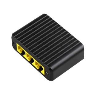 TXE367 4 Port Unmanaged Switcher With Auto MDI/MDIX 10/100/1000Mbps RJ45 Port Desktop Design