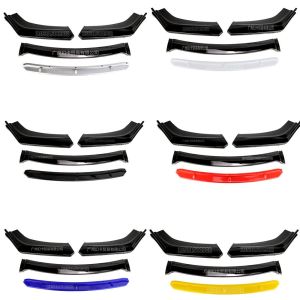 PetFitPro ลิ้นหน้า อะไหล่กันชน 4ชิ้น ประกอบง่าย สำหรับรถยนต์ มีหลายสี