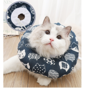 Vòng cổ chống liếm cho Chó Mèo bằng bông mềm mại (mẫu mới) - Love pets shop